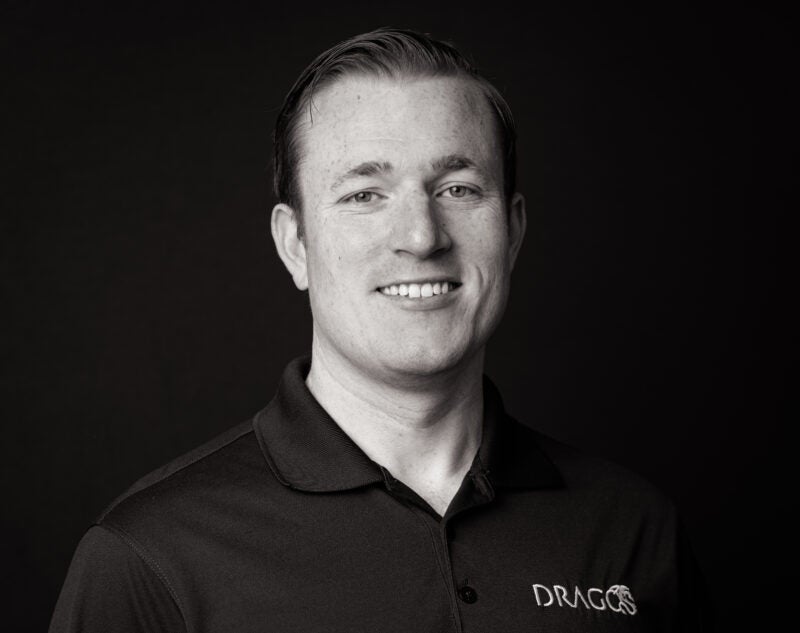 robert m lee, ceo of dragos black and white headshot