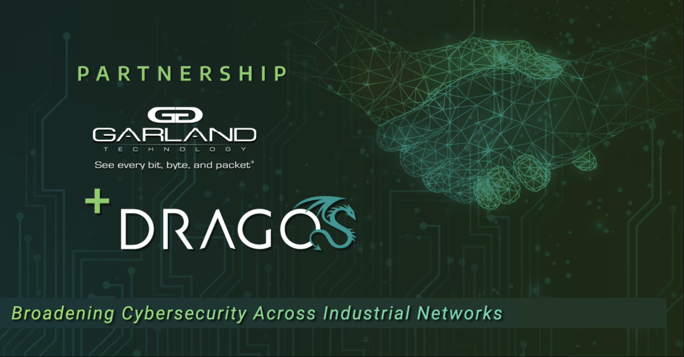 A graphic depicting the new partnership between Dragos and Gartner Technology