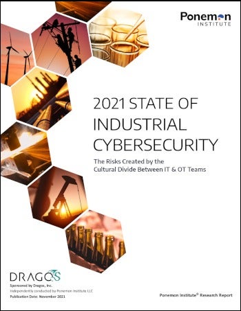 Ponemon 2021 State of Industrial Cybersecurity