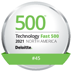 Deloitte fast 500 2021 winner logo