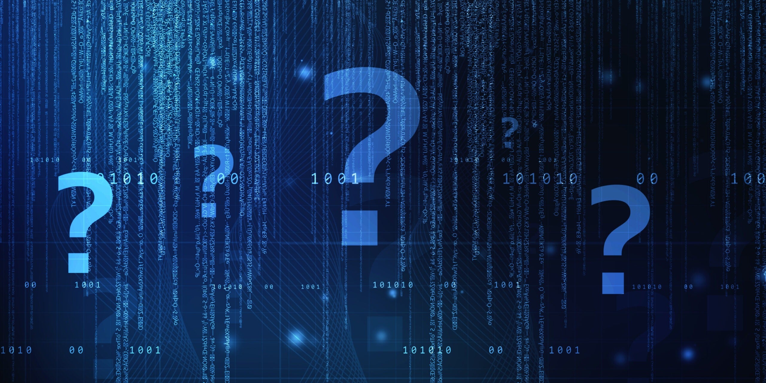 2d illustration question mark digital background