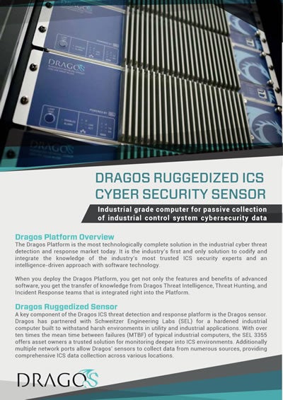 Dragos Ruggedized ICS Cyber Sensor