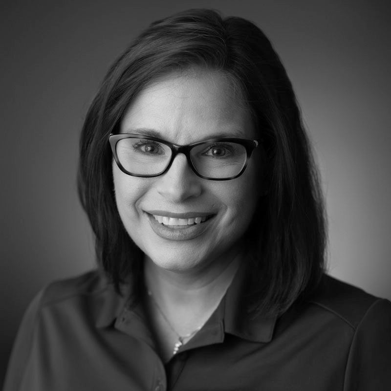 laura buell bw headshot