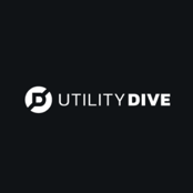 utility drive logo on black bakground