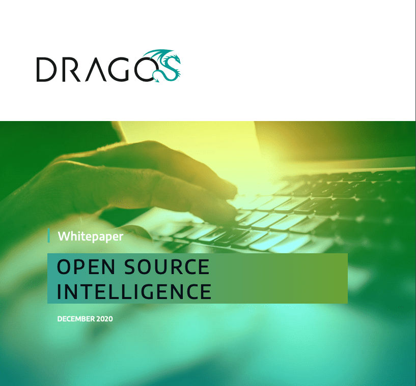 Cover for Open Source Intelligence Whitepaper from Dragos. December 2020